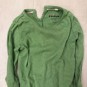 Boden Vibrant Green Toddler Top